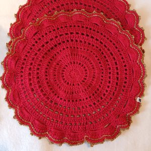 Weinachs  Tischsets (Stück ) 1518