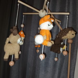 Handgemachte  Baby  bett deko 907