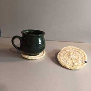 Handgefertigte untersetzer zitrone 1524 ( 1 set 6 stück )